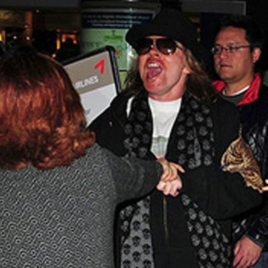 Axl Rose's Paparazzi Punch-Out