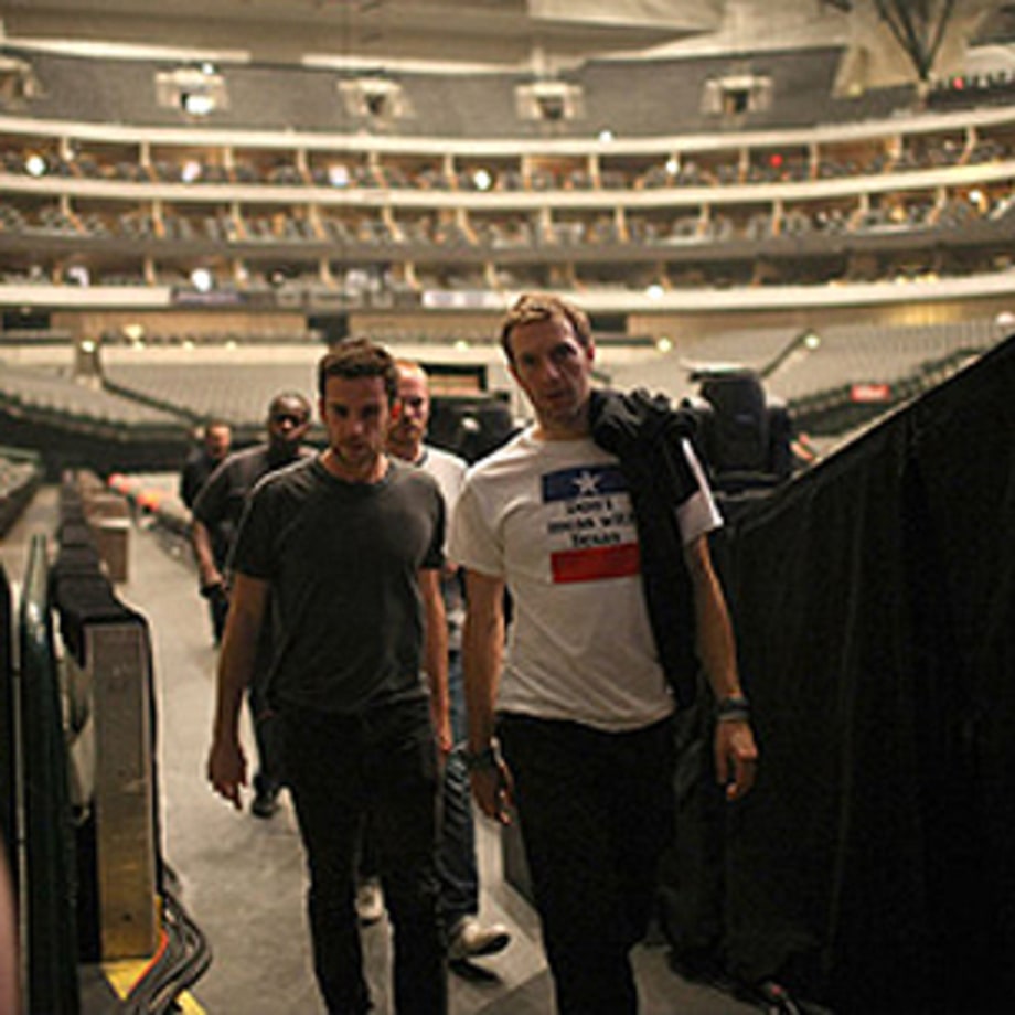 Backstage With Coldplay