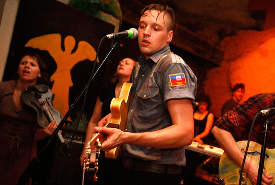 Exclusive Photos: Arcade Fire Perform in Haiti