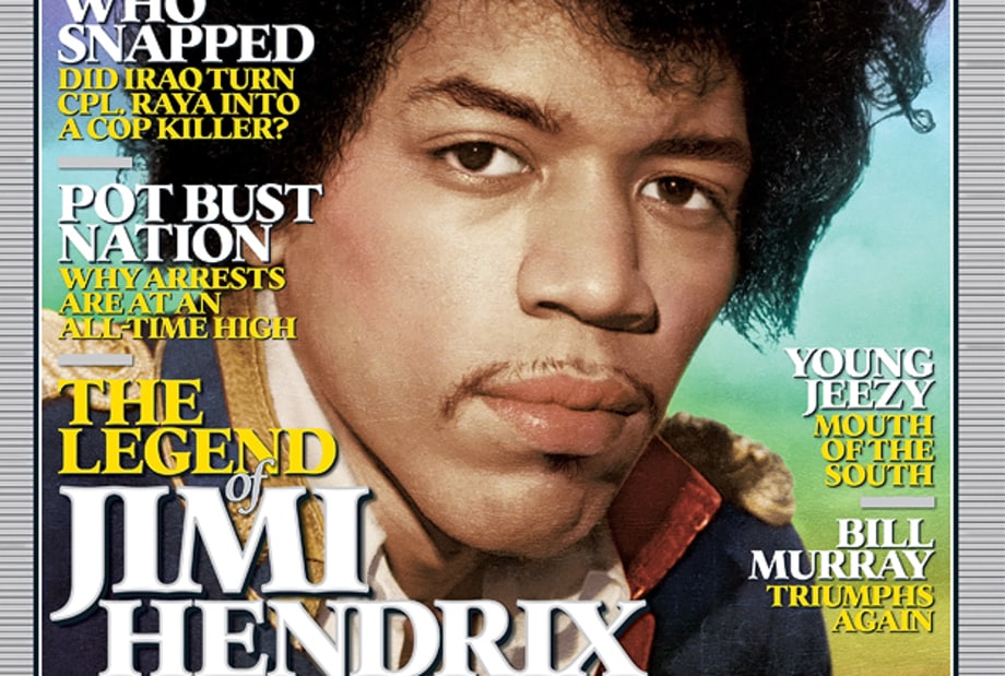 Jimi Hendrix on the Cover of Rolling Stone