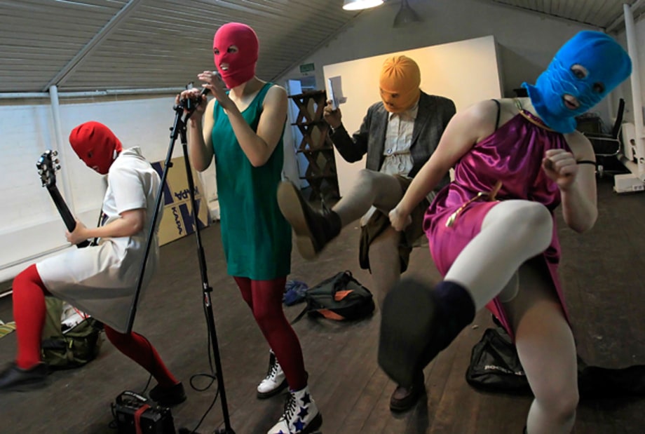 Pussy Riot: Their Trial in Pictures