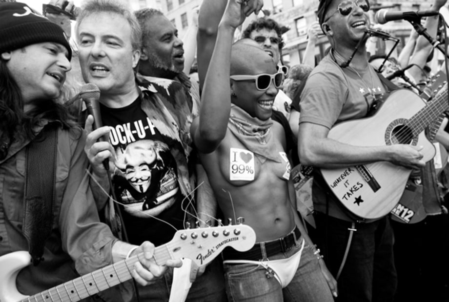 Occupy Wall Street Celebrates Anniversary With Concert