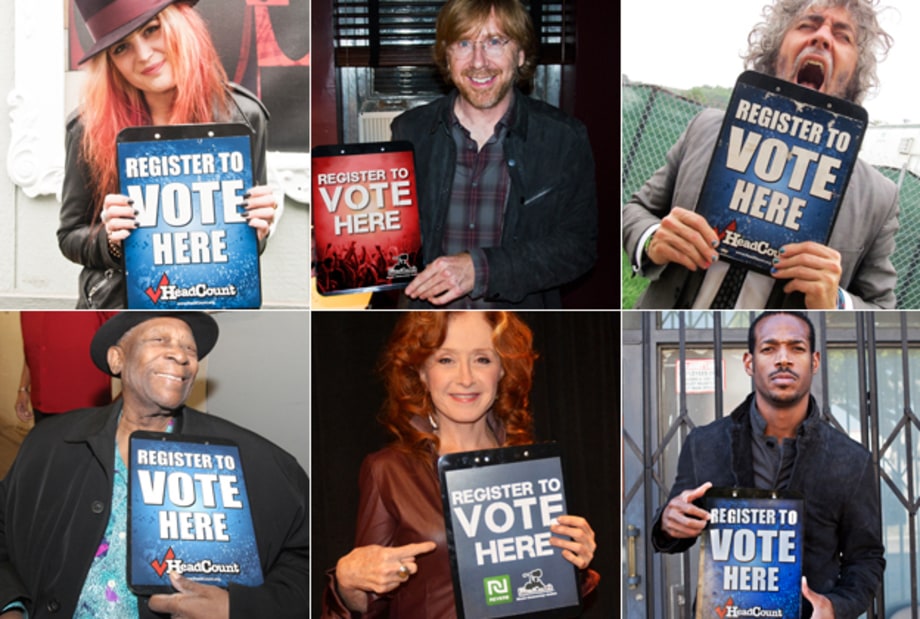 Stars Support National Voter Registration Day
