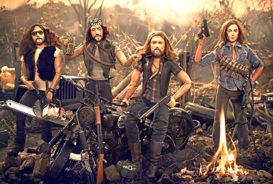 Behind the Scenes of the Sheepdogs' New Stop-Motion Video