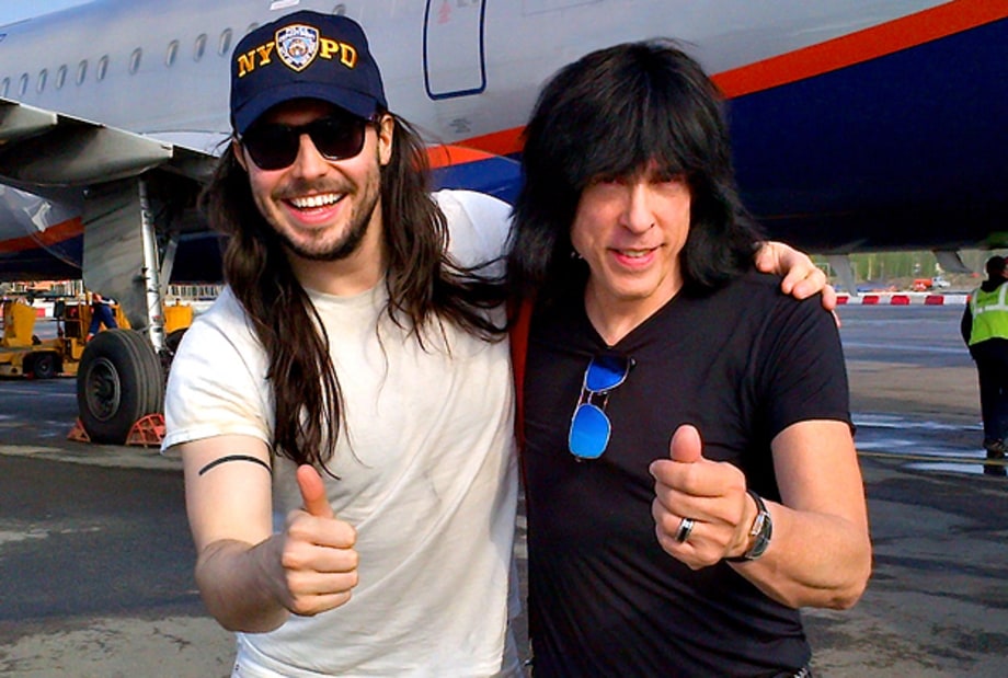 Andrew W.K. and Marky Ramone Blitzkrieg the World