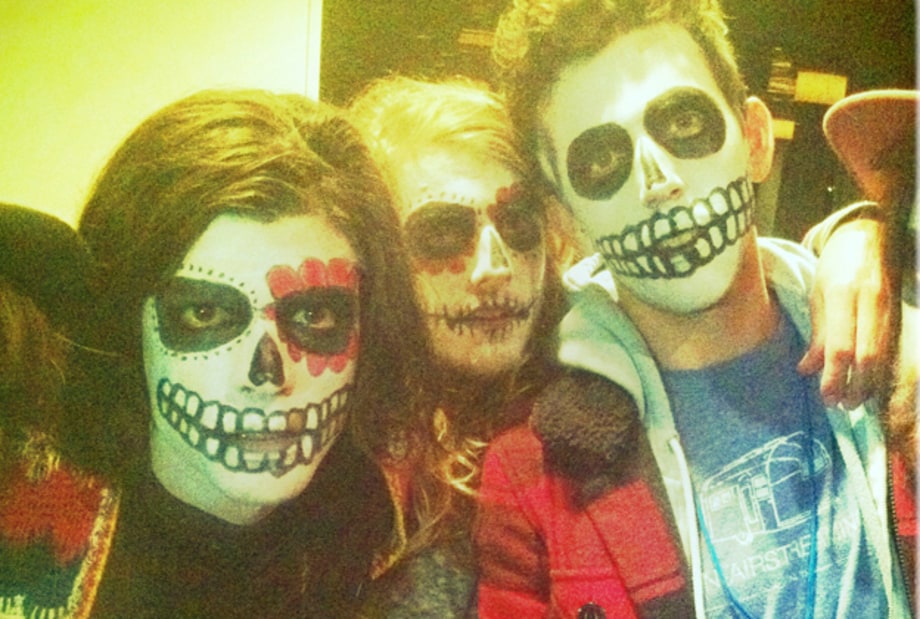 Musicians in Halloween Costumes