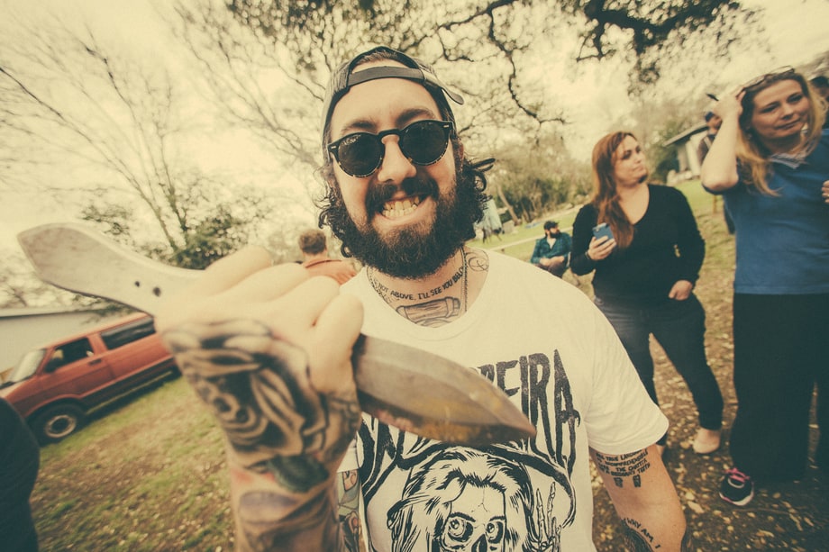 Blades of Glory: Throwing Knives With Three Sharp Bands at SXSW