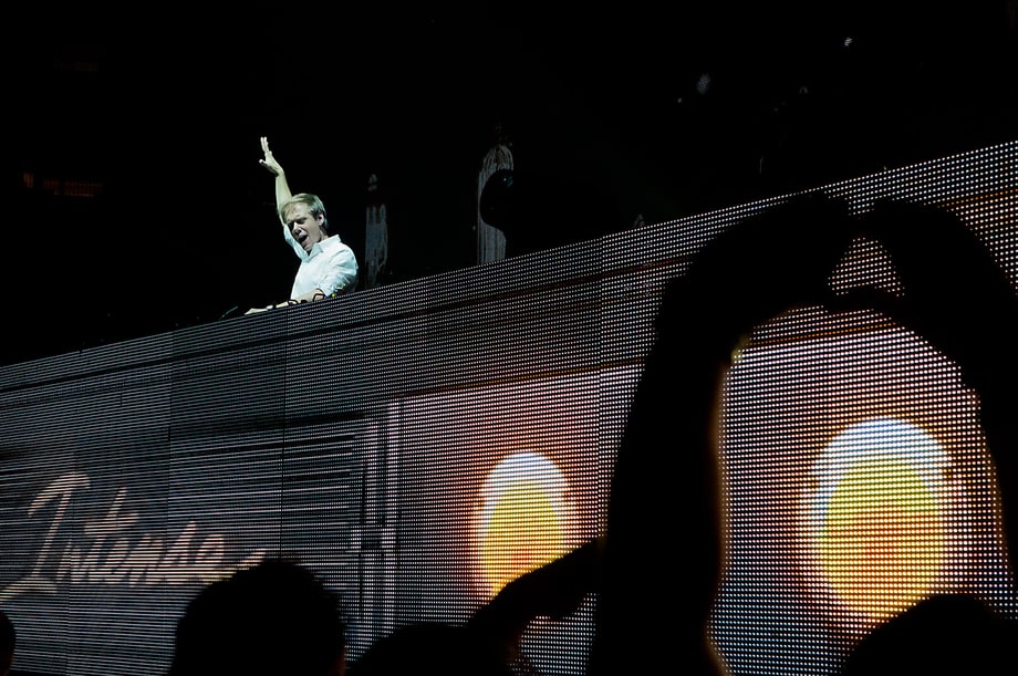 Backstage at Armin van Buuren's Madison Square Garden Explosion