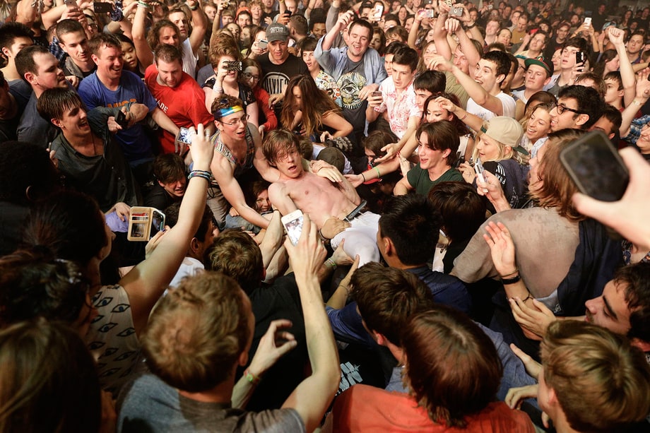 Animals Collected: Backstage Photos of Foals and Cage the Elephant