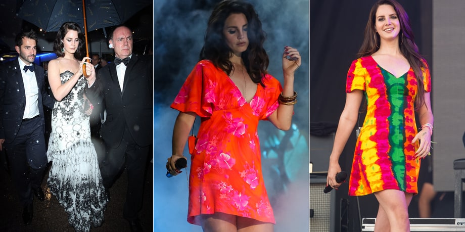 Bright Light, Dark World: Lana Del Rey's Technicolor Style Statements