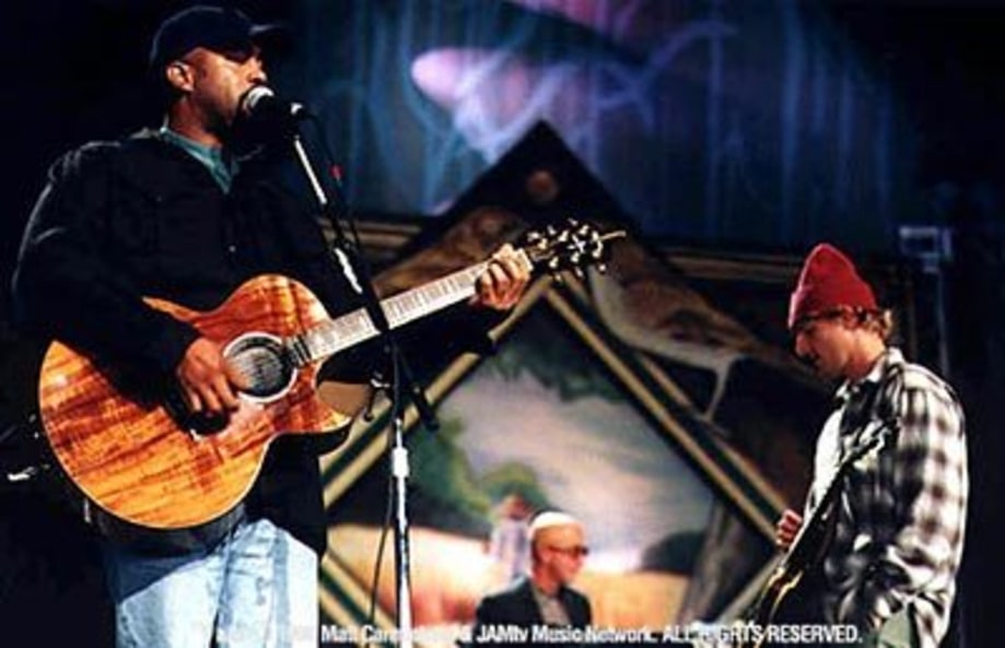 Hootie and the Blow Fish at Farm Aid '98 in Tinley Pk, IL