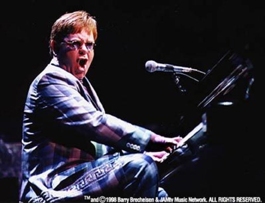 Elton John at the N.W.M. in Tinley Pk, IL