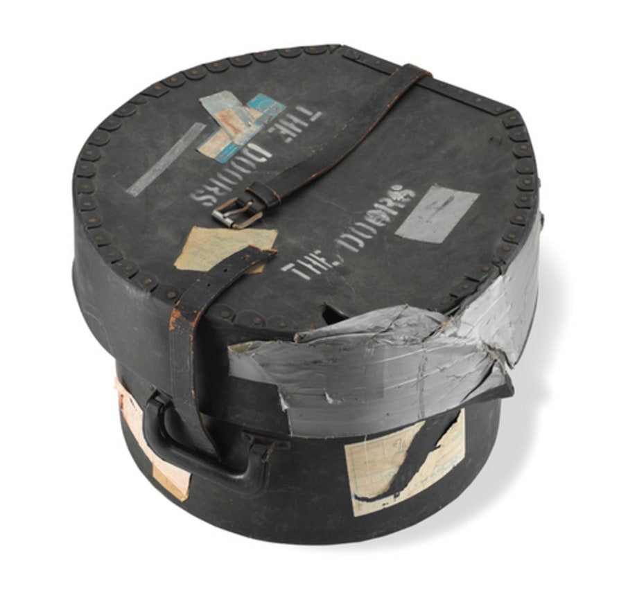 John Densmore's Drum and Case