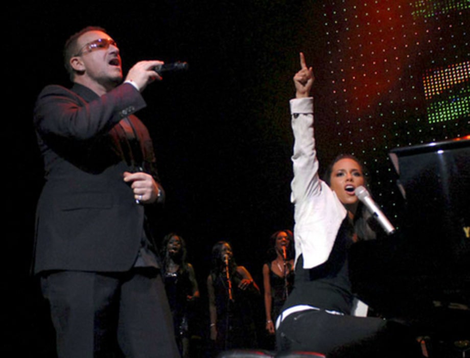 BLACK BALL: Bono and Alicia
