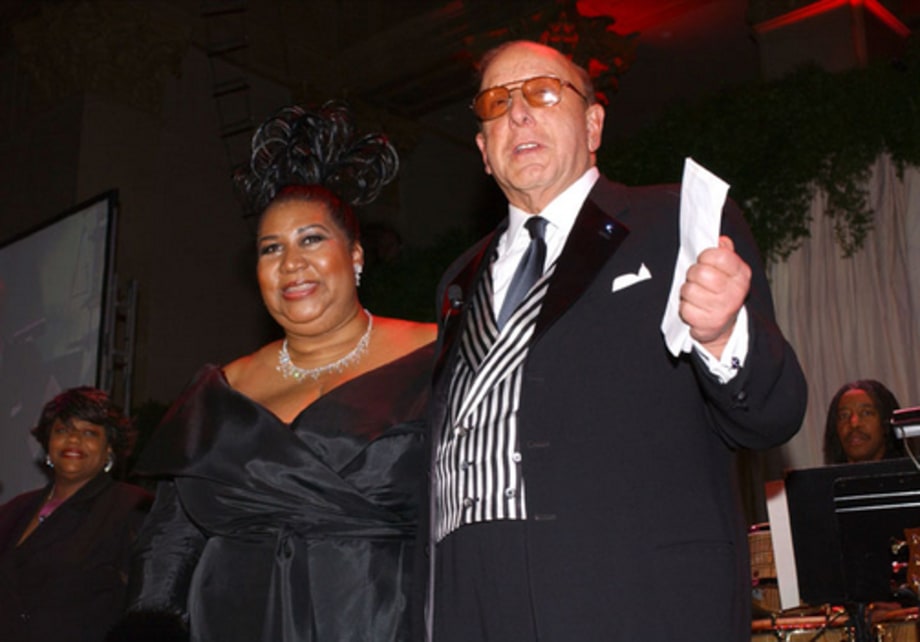 Clive Gallery: Clive and Aretha - Feb 22, 2003