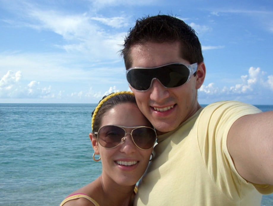 Digital Bonnie and Clyde: Ed and Jocelyn Posing 2