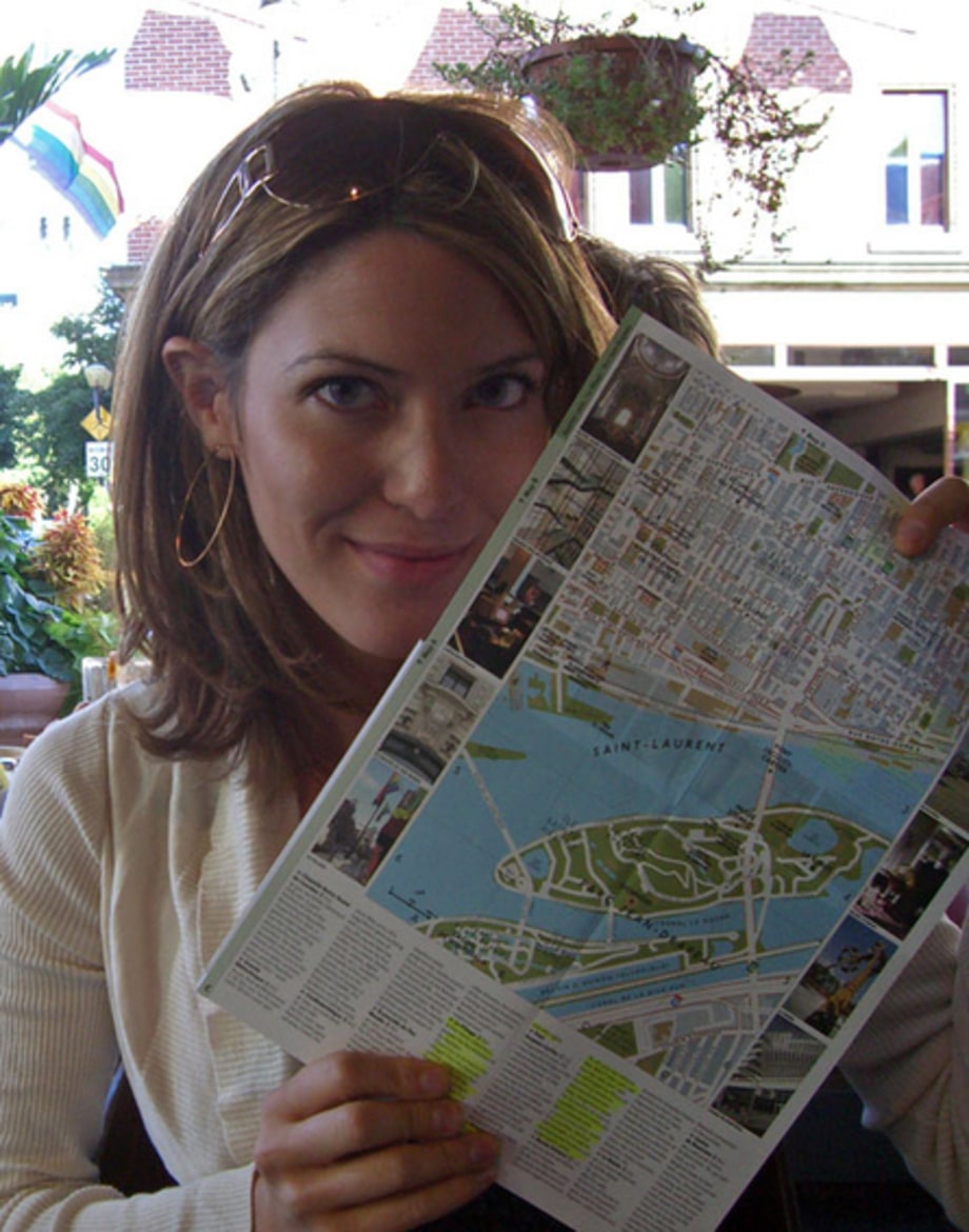 Digital Bonnie and Clyde: Jocelyn Holding Map