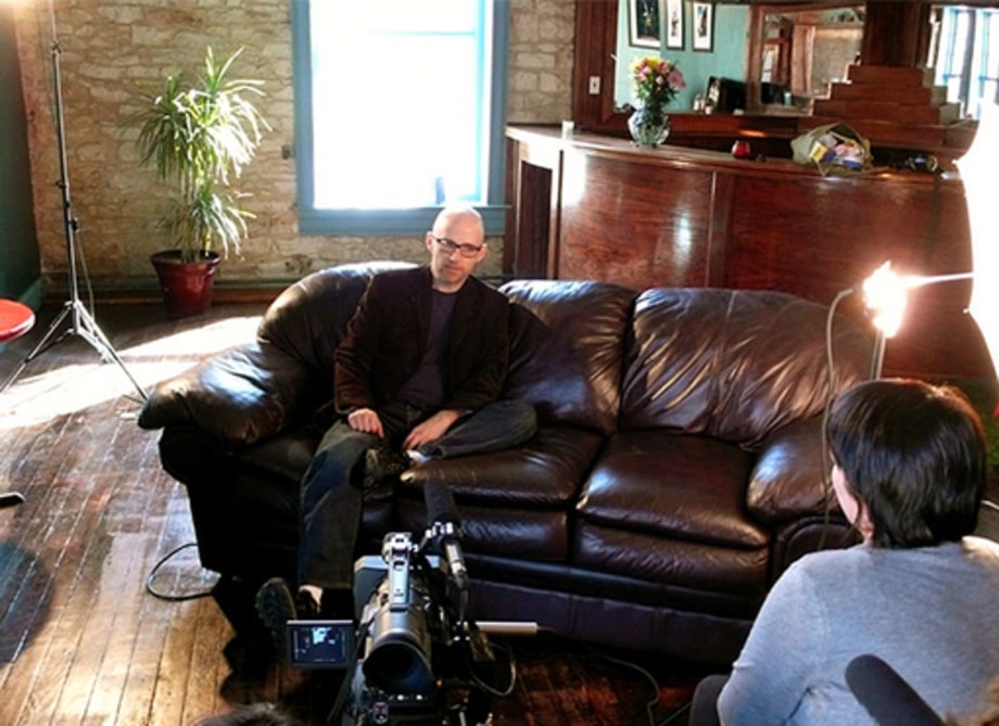 SXSW 2008: DAY 1: Moby (RS.com STUDIO)