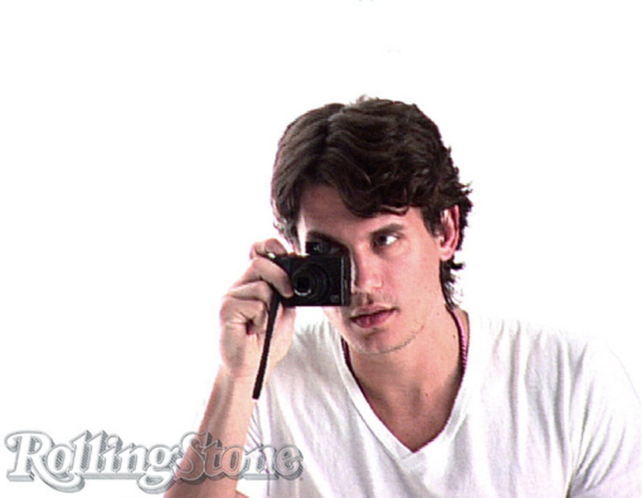 1054: Cover Shoots - John Mayer with camera