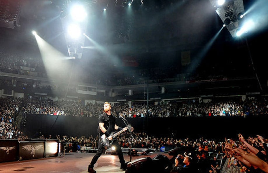 2008: Onstage at Oracle Arena