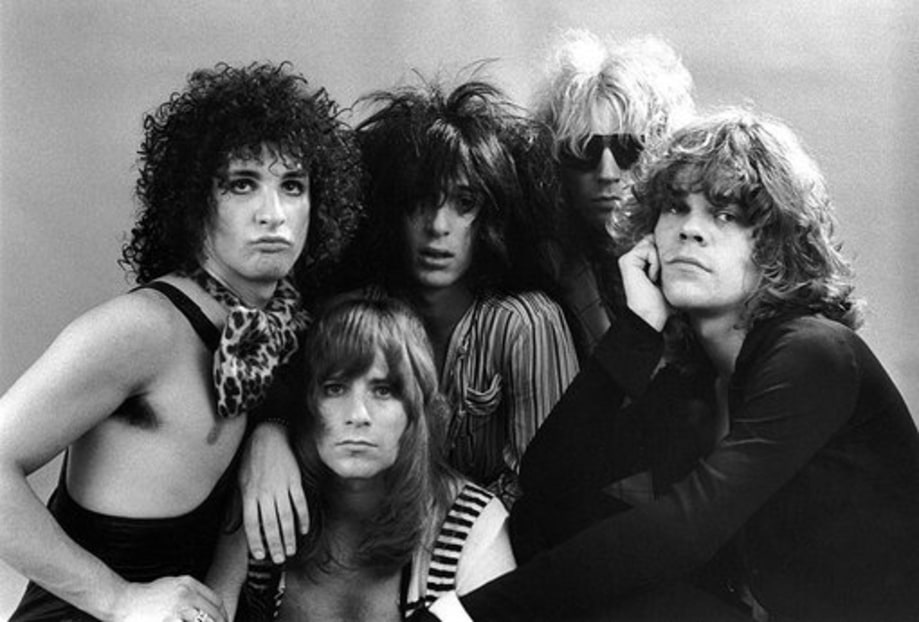 New York Dolls: Black and White Malcolm McLauren Quote.