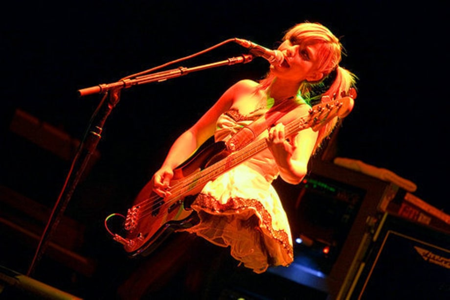 Smashing Pumpkins Anniversary Tour: Ginger Reyes Playing Bass