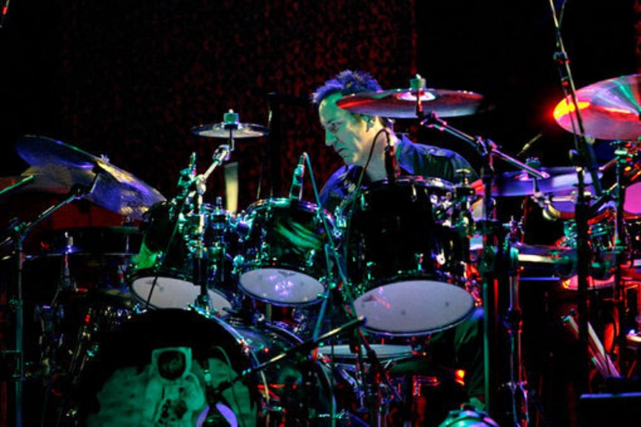 Smashing Pumpkins Anniversary Tour: Jimmy Chamberlin Playing Drums