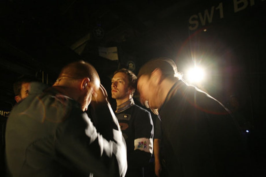 COLDPLAY ON THE ROAD: BACKSTAGE