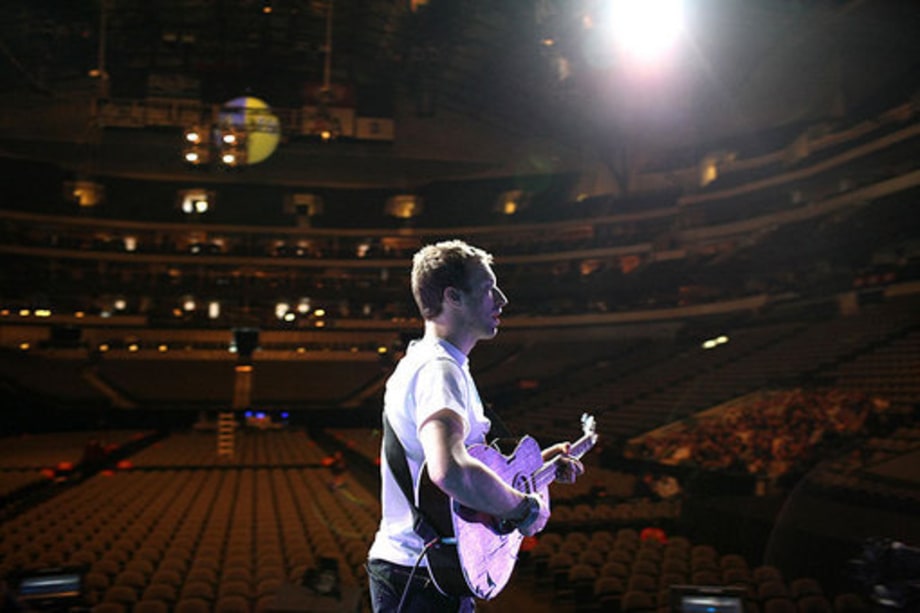 COLDPLAY ON THE ROAD: REHEARSAL