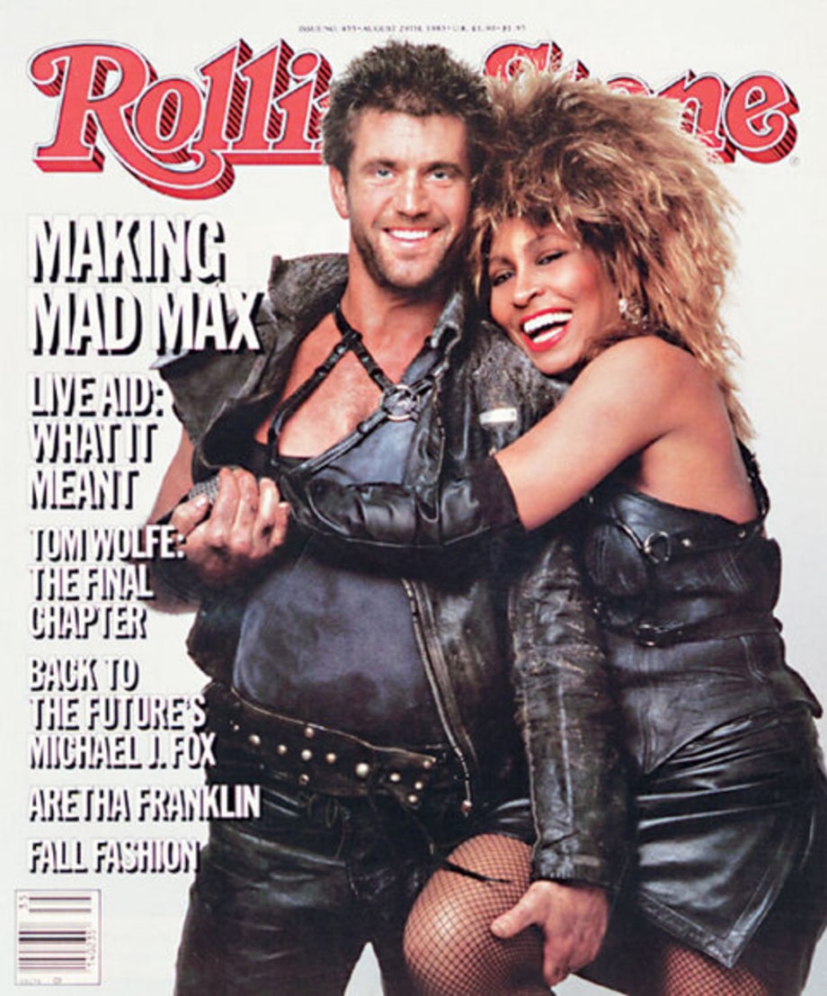 Mel Gibson and Tina Turner