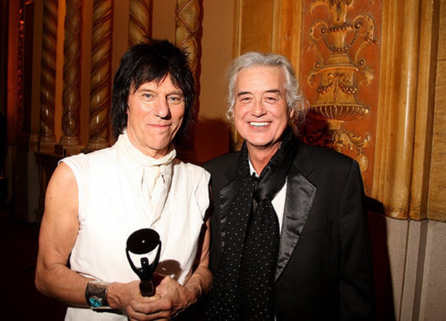 Behind the Scenes at Rock Hall: jim and jeff backstage