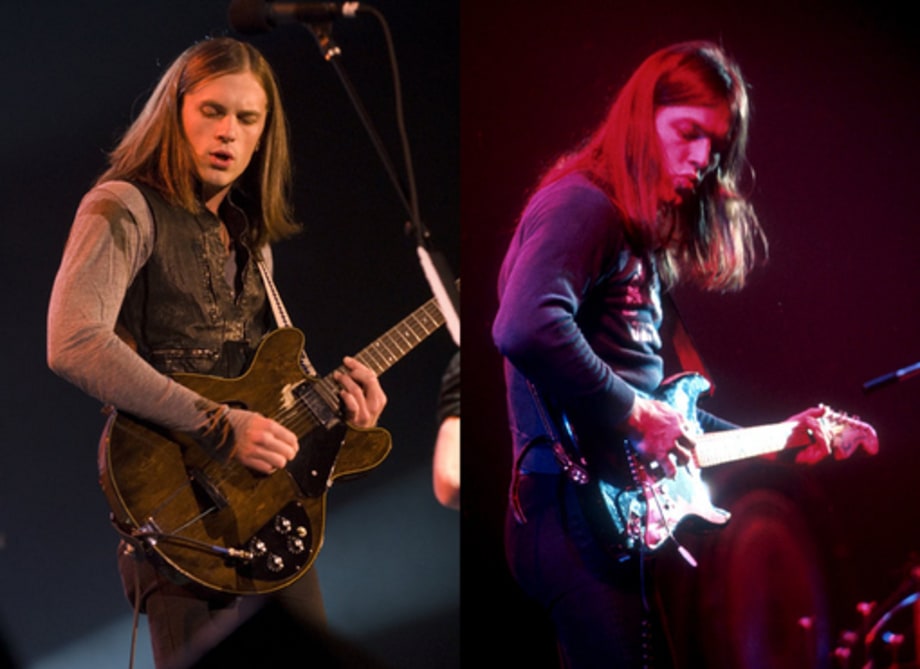 David Gilmour and Caleb Followill