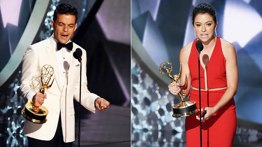 Best: Rami Malek and Tatiana Maslany Take Top Acting Honors