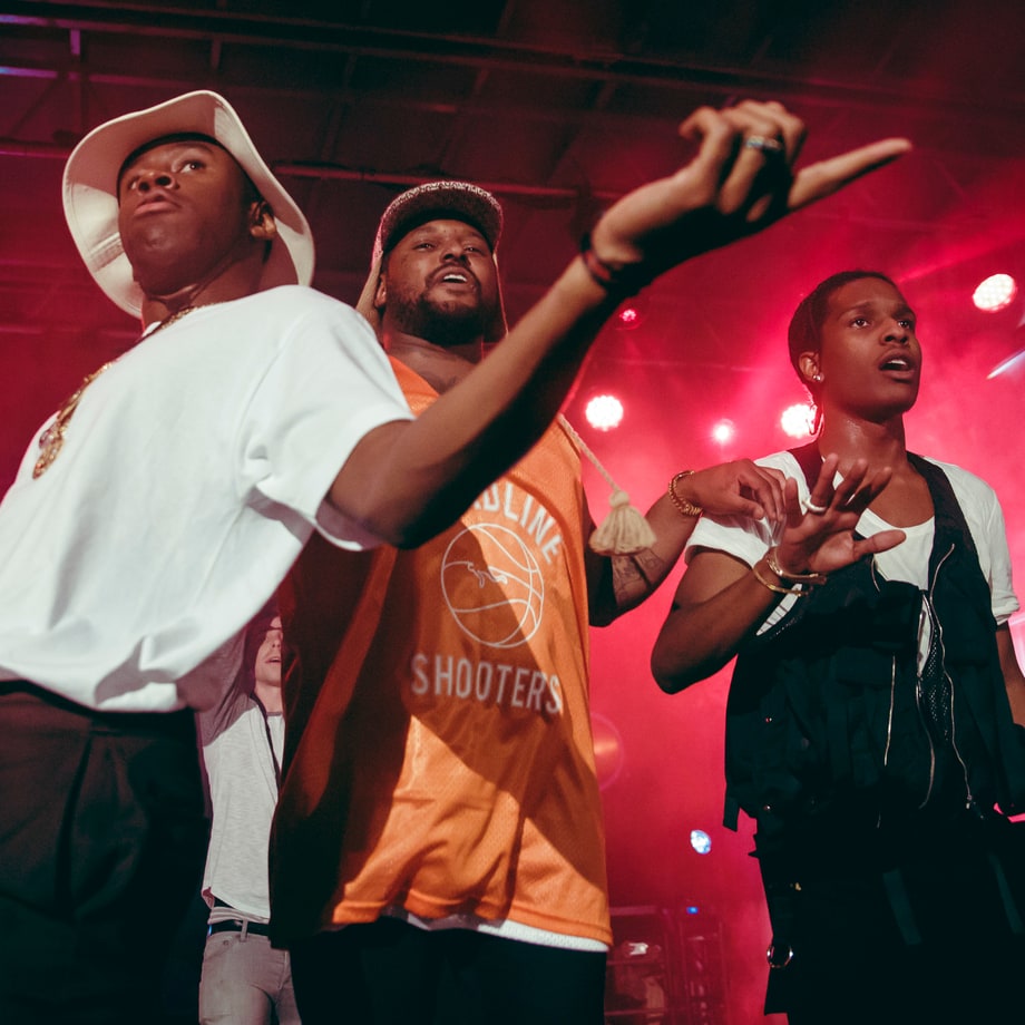 Tyler the Creator, Schoolboy Q and A$AP Rocky