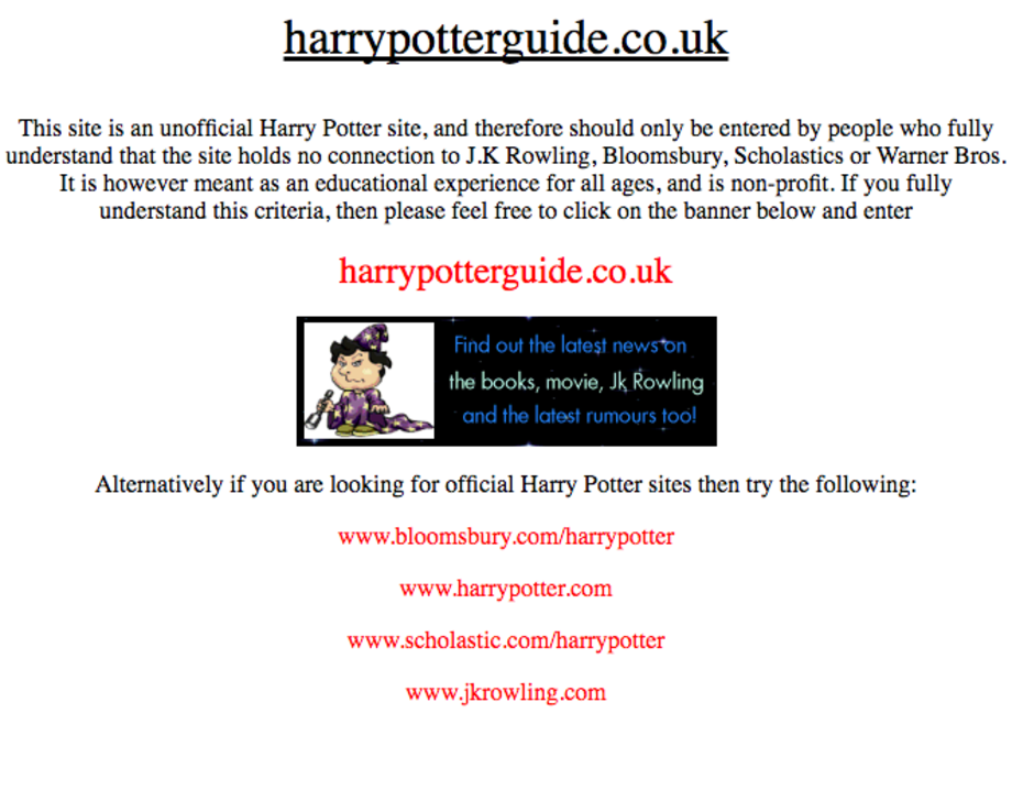2000: Crying Teenage Webmasters