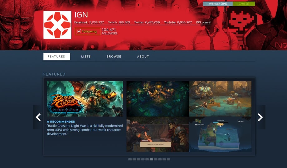 Steam's Curator Program Gets a Facelift