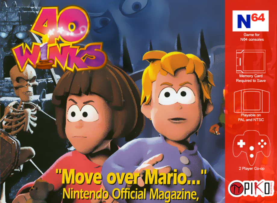 Cancelled Nintendo 64 Port '40 Winks' Reawakens on Kickstarter