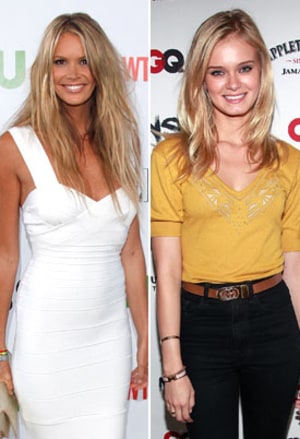 Elle MacPherson and Sara Paxton