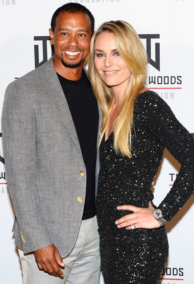 Tiger still dating vonn