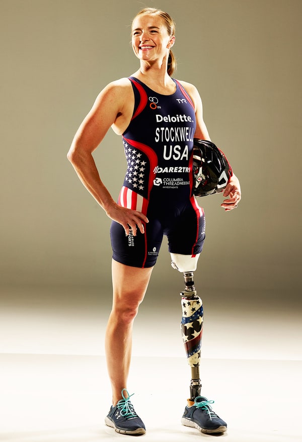 Paralympian Melissa Stockwell Explains the Paratriathlon Us Weekly