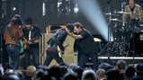 Pearl Jam, Rush, Journey Members Cover Neil Young at Rock Hall All-Star Jam