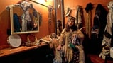 Dr. John backstage at the Boarding House, San Francisco, 1978.