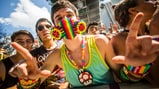 Beaded Vapo-Spray Rave Masks