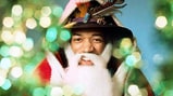 Rockers Dressed as Santa Claus