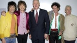 Rolling Stones Shoot Scorsese Film, Party with the Clintons