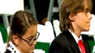 Michael Jackson's Kids Say Final Farewell at Funeral