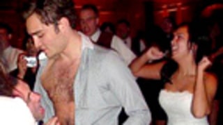PIC: Ed Westwick Performs Shirtless Striptease at Wedding!