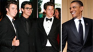 Obama Jokingly Threatens Jonas Brothers With