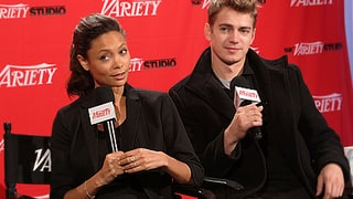 Thandie Newton and Hayden Christensen