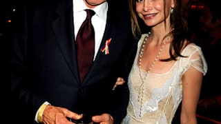 Calista Flockhart and Harrison Ford